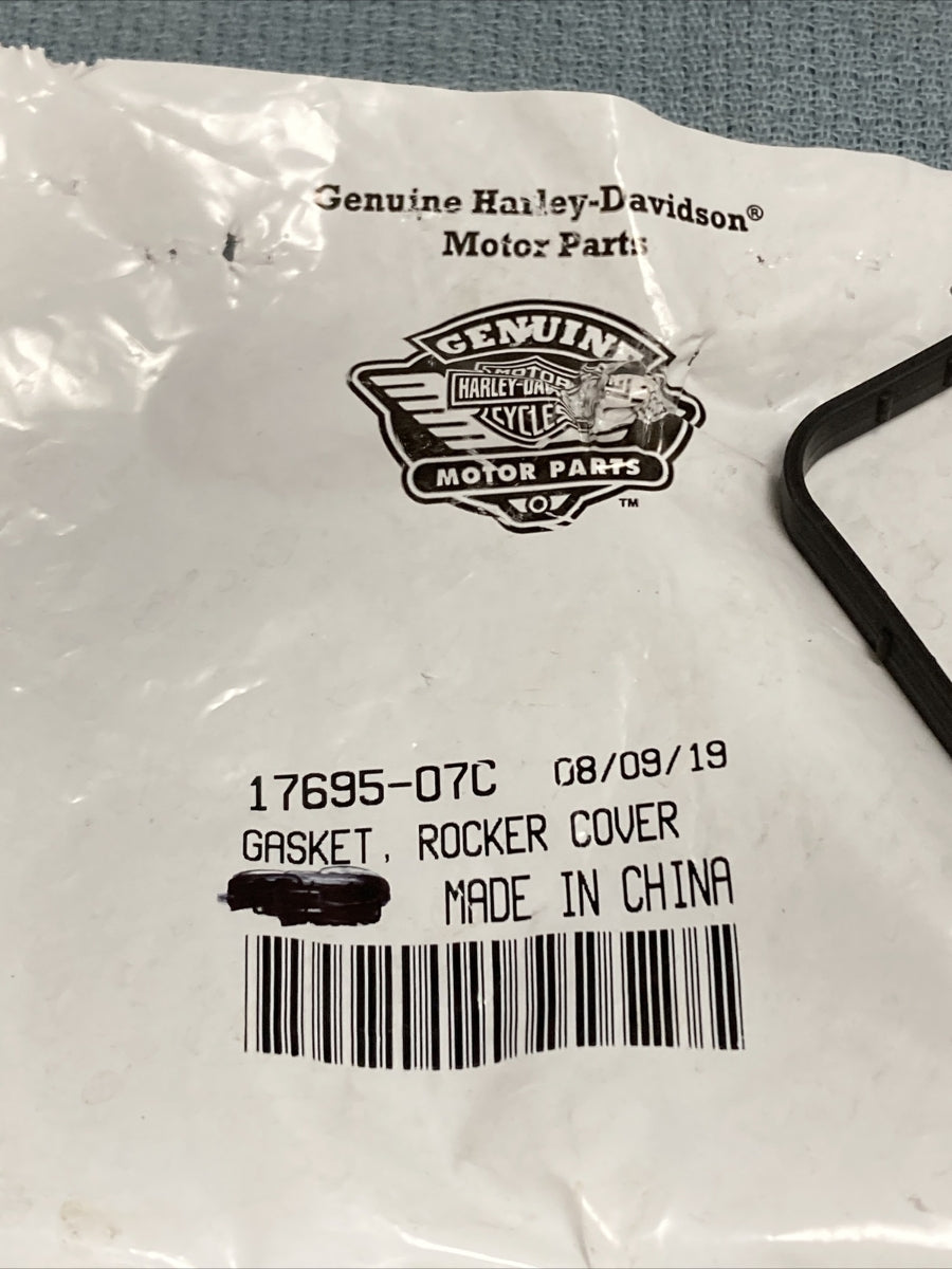 NEW GENUINE HARLEY-DAVIDSON 17695-07C GASKET, ROCKER COVER