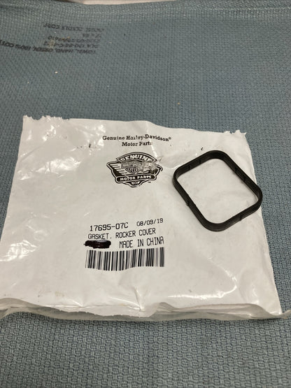 NEW GENUINE HARLEY-DAVIDSON 17695-07C GASKET, ROCKER COVER