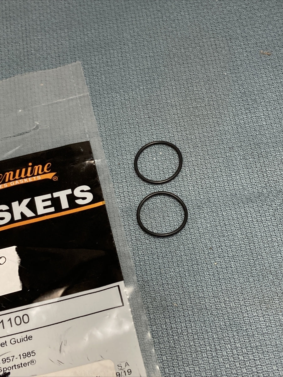 QTY 2 NEW GENUINE JAMES GASKETS JGI-11100 O-RING, TAPPET GUIDE
