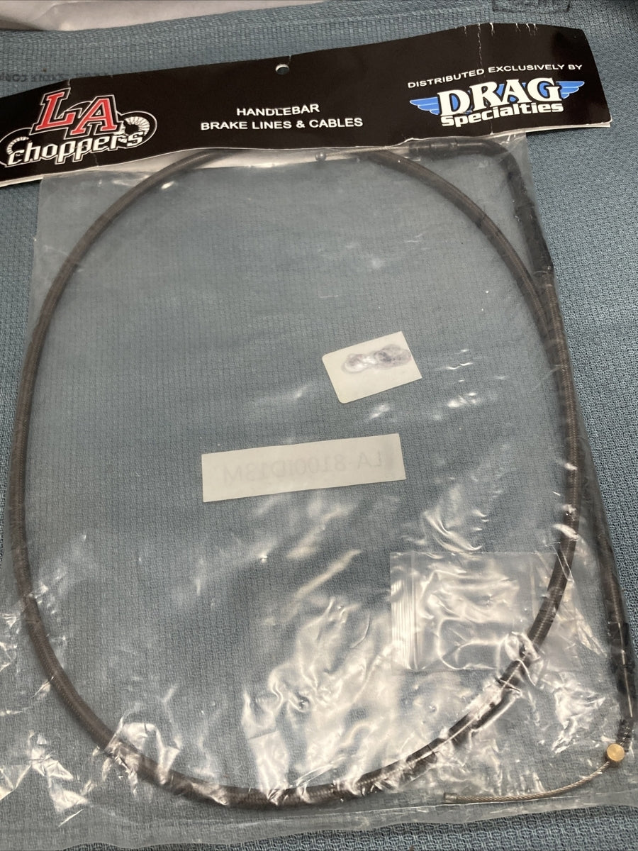 NEW LA CHOPPERS LA-8100ID13M HANDLEBAR BRAKE LINES & CABLES