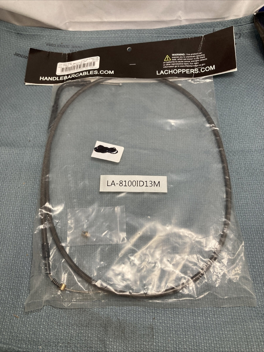 NEW LA CHOPPERS LA-8100ID13M HANDLEBAR BRAKE LINES & CABLES