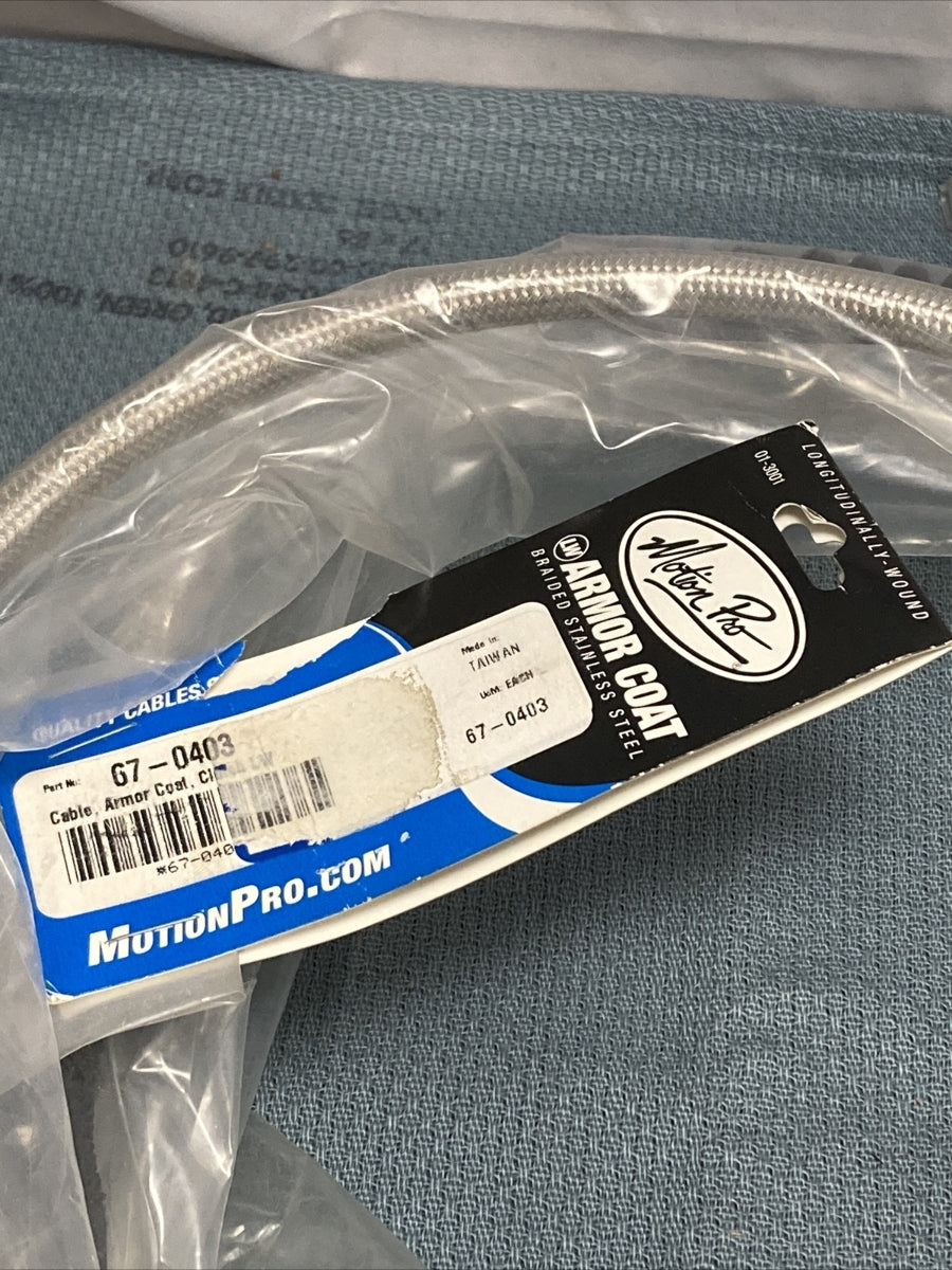 NEW MOTION PRO 67-0403 ARMOR COAT CLUTCH CABLE