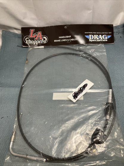 NEW LA CHOPPERS LA-8005ID19B CABLE IDL BK 18-20 96-07FL