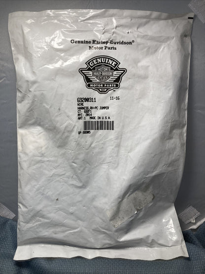 NEW GENUINE HARLEY DAVIDSON 69200311 WIRE HARNESS TWIN COOLING JUMPER, RIGHT