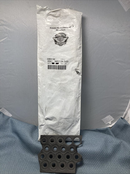 QTY 8, NEW GENUINE HARLEY DAVIDSON 63859-95B GASKET, INSPECTION COVER