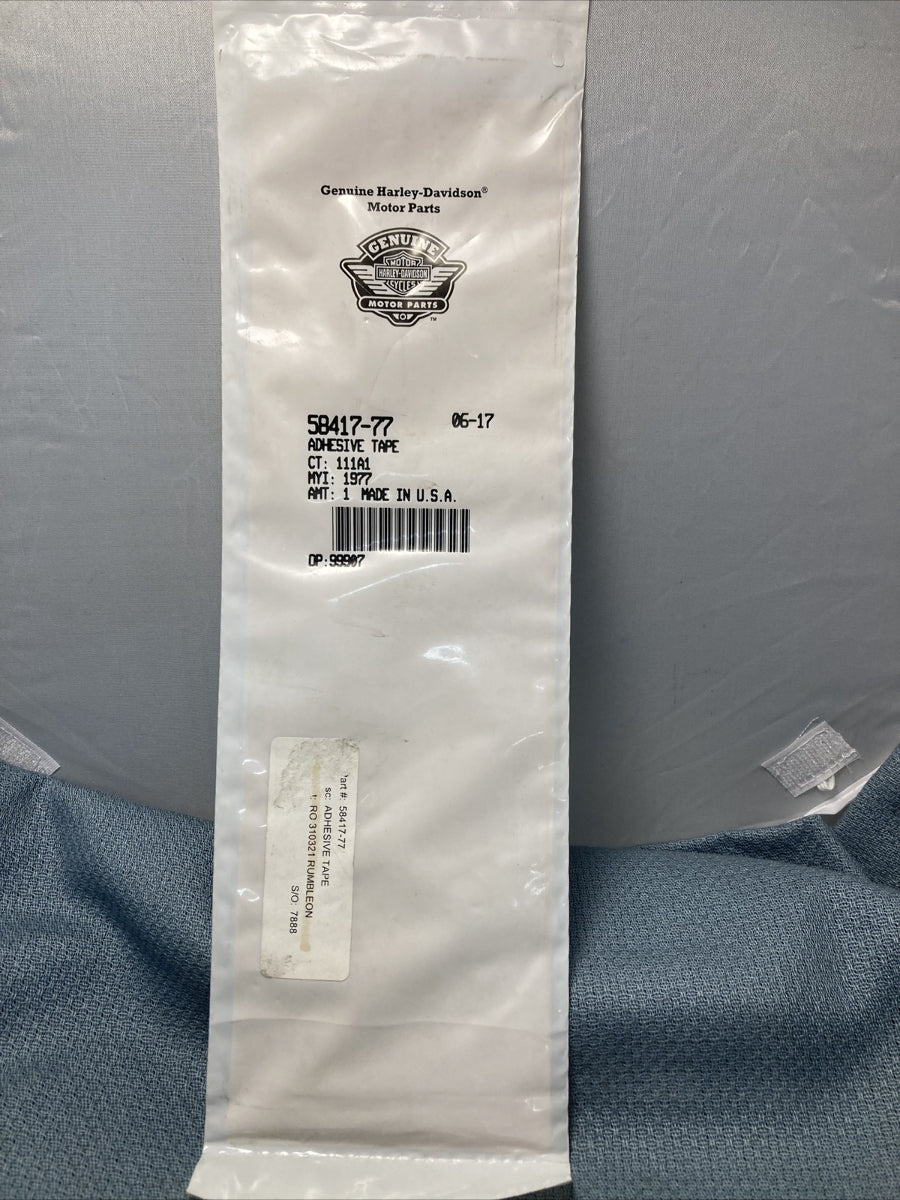 NEW GENUINE HARLEY DAVIDSON 58417-77 ADHESIVE TAPE