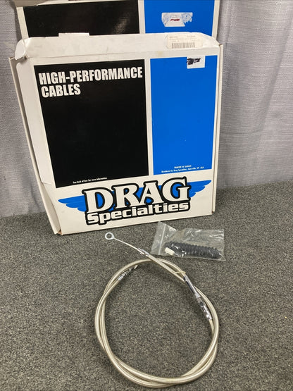 NEW DRAG SPECIALTIES 0652-1470 BRAIDED CLUTCH CABLE 57"