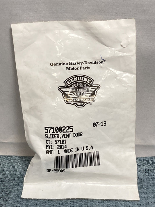 NEW GENUINE HARLEY DAVIDSON 57100225 SLIDER, VENT DOOR