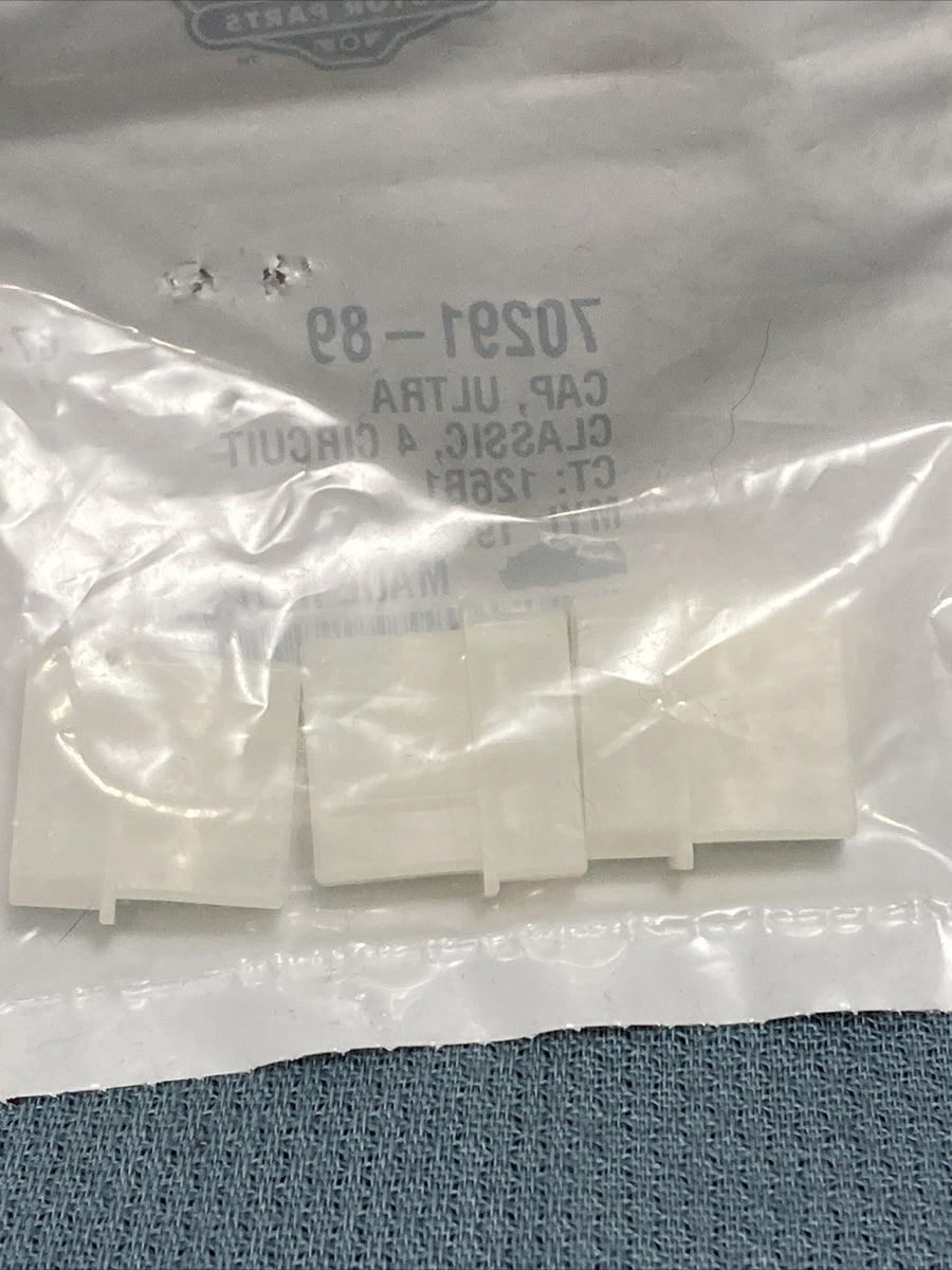 QTY 3 NEW HARLEY DAVIDSON 70291-89 CAP, ULTRA CLASSIC, 4 CIRCUIT