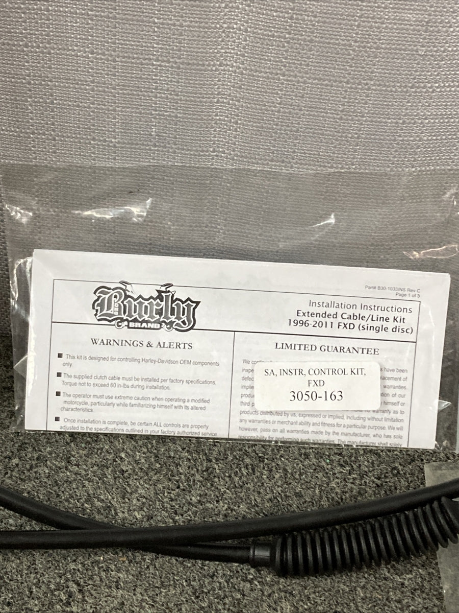 NEW BURLY BRAND 773029 CNTRL KIT 14" APES VN-B30-1040 CABLE/LINE KIT