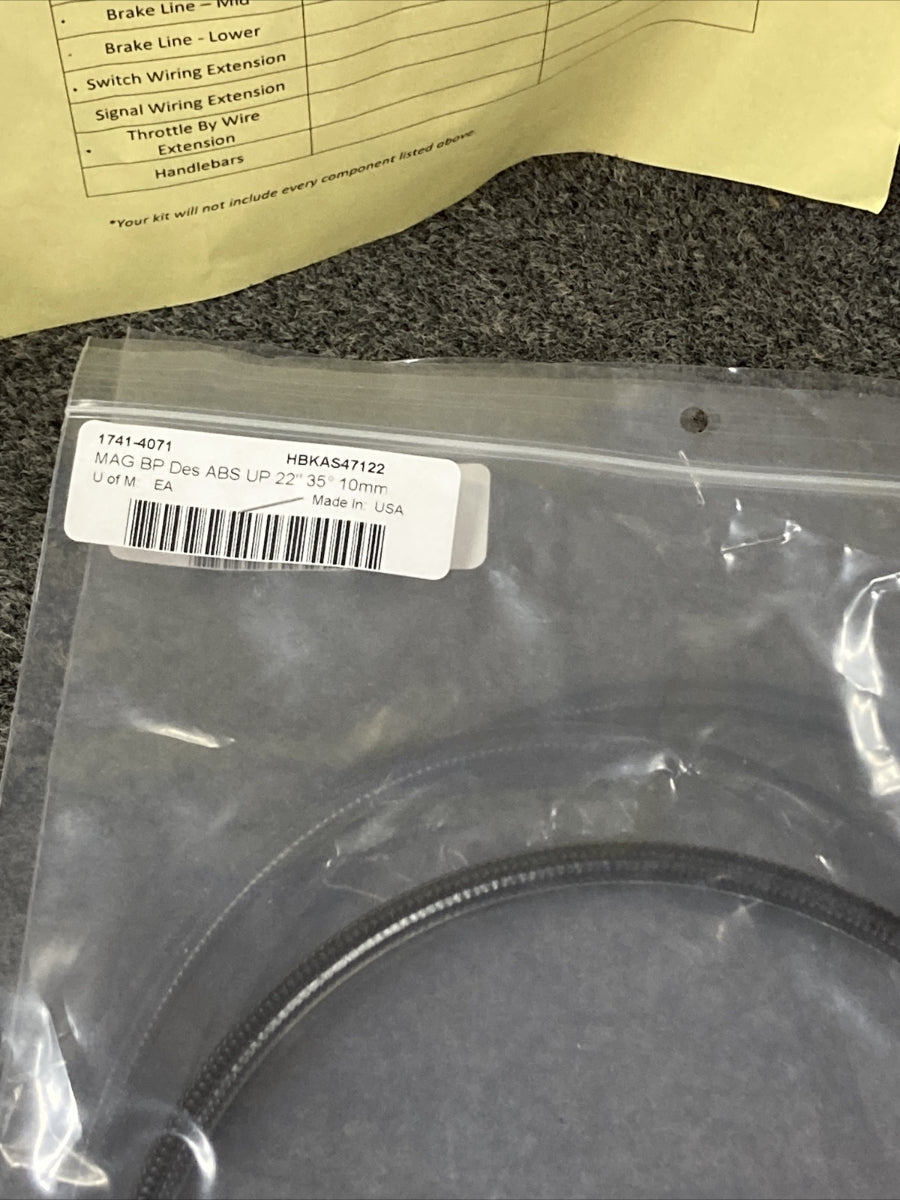 NEW MAGNUM 487321 BP CONTROL CABLE KIT 0610-1023 INCOMPLETE KIT