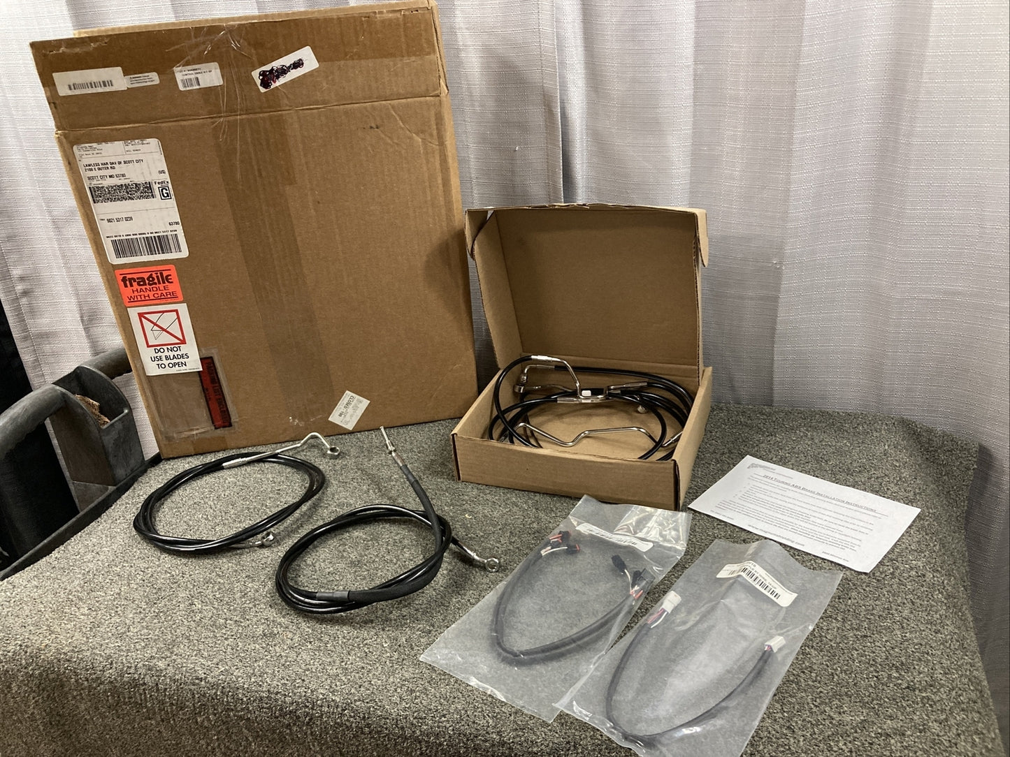 NEW MAGNUM 0662-0271 CONTROL CABLE KIT BP 487872 NO COPPER CRUSH WASHERS