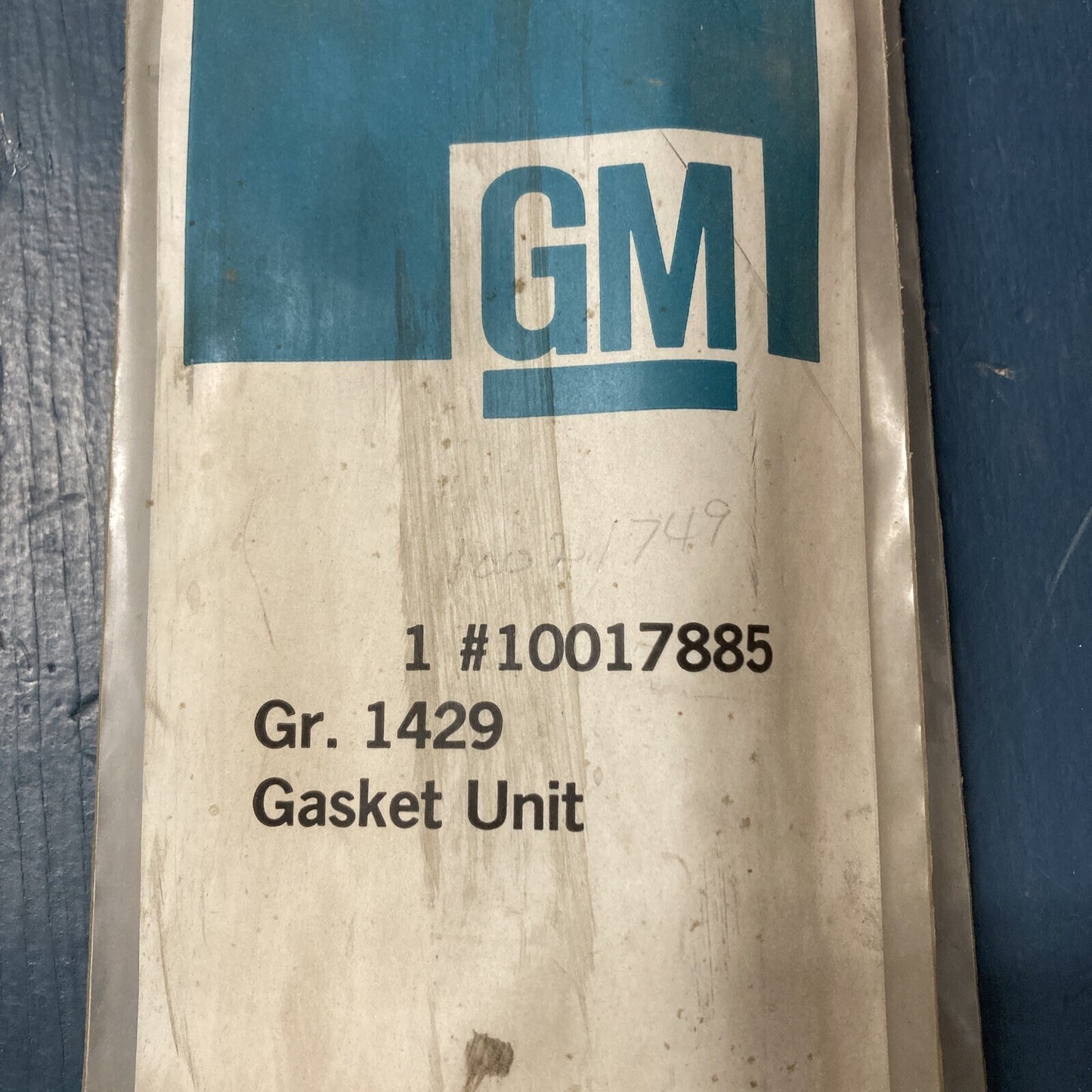 QTY 2 NEW GENUINE GM 10017885 GASKET KIT, OIL PAN GR 1.429