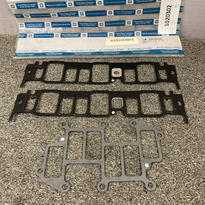 NEW GENUINE GM 12520756 GASKET KIT, MANIFOLD TO CYLINDER HEAD GR 3.270
