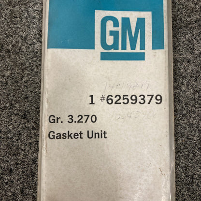NEW GENUINE GM 06259379 GASKET KIT, MANIFOLD TO ENGINE GR 3.270