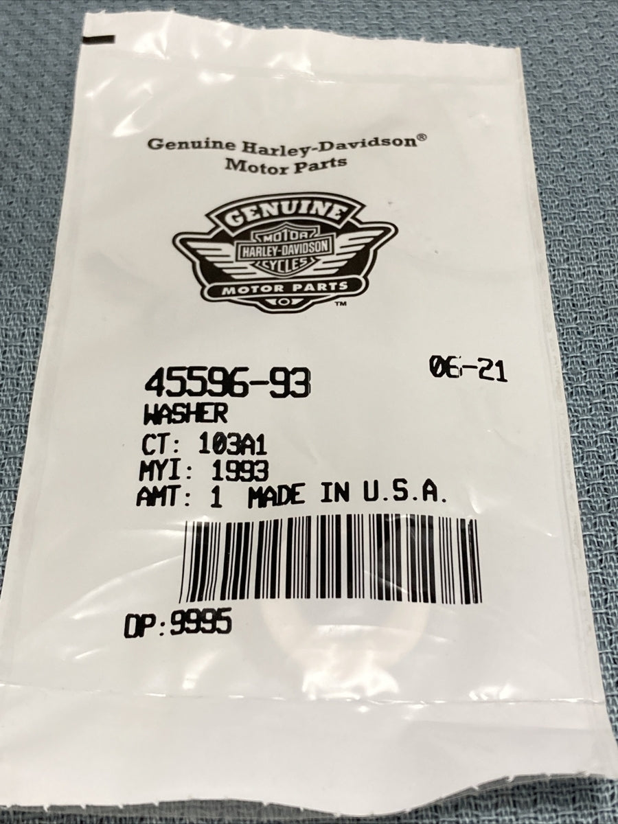 QTY 4 NEW GENUINE HARLEY DAVIDSON 45596-93 WASHER