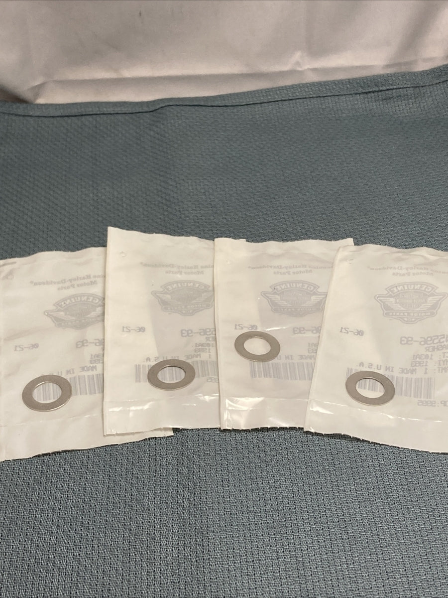 QTY 4 NEW GENUINE HARLEY DAVIDSON 45596-93 WASHER
