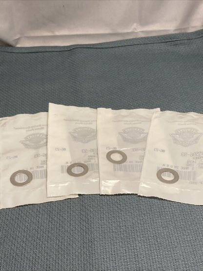 QTY 4 NEW GENUINE HARLEY DAVIDSON 45596-93 WASHER