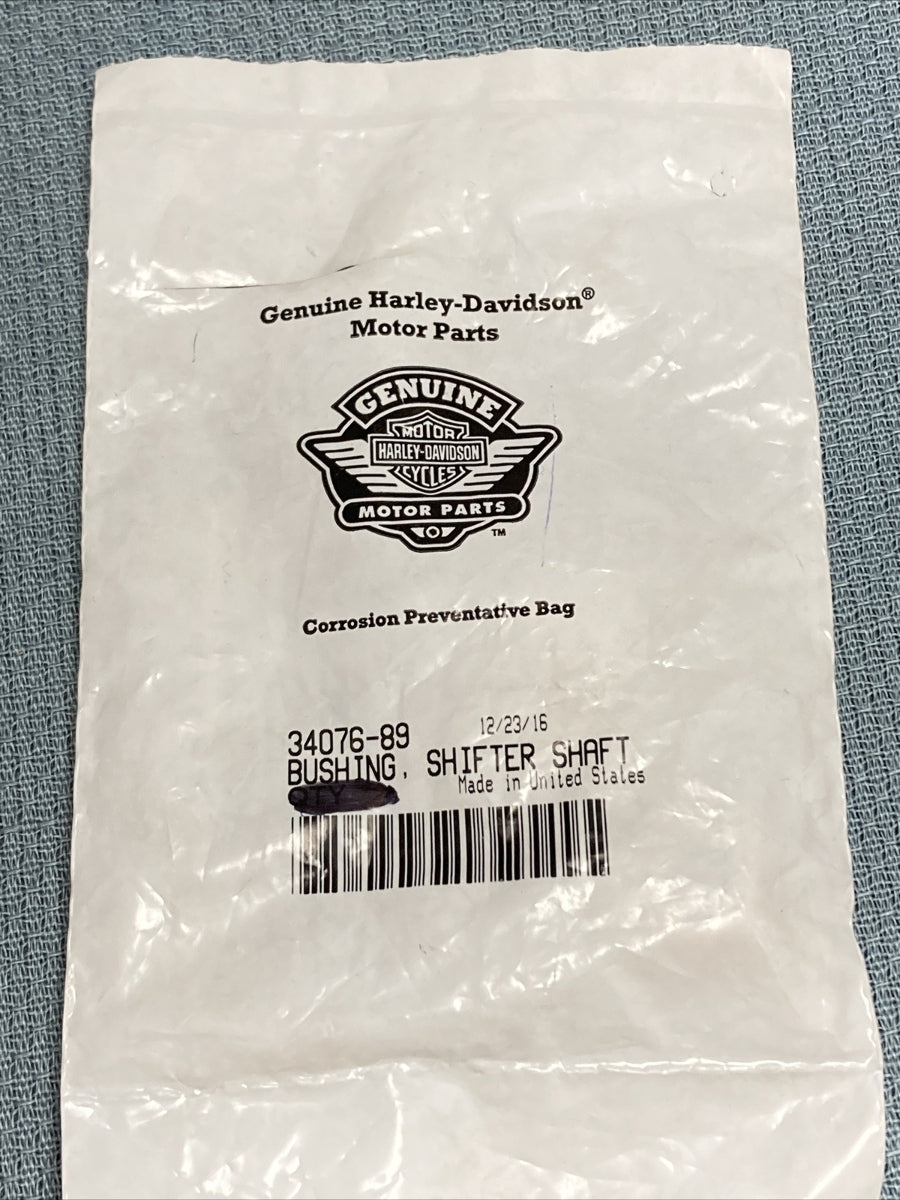 NEW GENUINE HARLEY DAVIDSON 34076-89 BUSHING, SHIFTER SHAFT