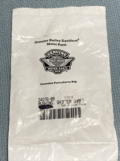 NEW GENUINE HARLEY DAVIDSON 34076-89 BUSHING, SHIFTER SHAFT