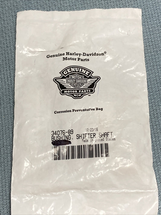 NEW GENUINE HARLEY DAVIDSON 34076-89 BUSHING, SHIFTER SHAFT