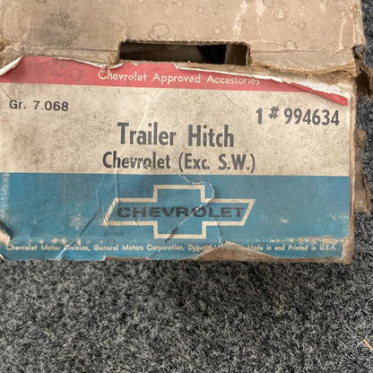 NEW GENUINE GM 994634 TRAILER HITCH WITH BALL GR 7.068