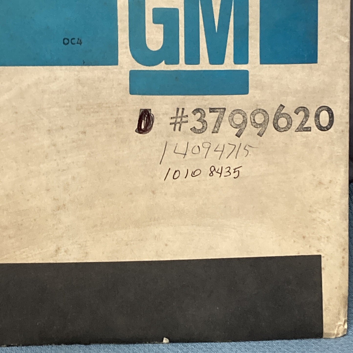 NEW GENUINE GM 3799620 GASKET, ENGINE TIMING COVER (FRONT) GR 0.207