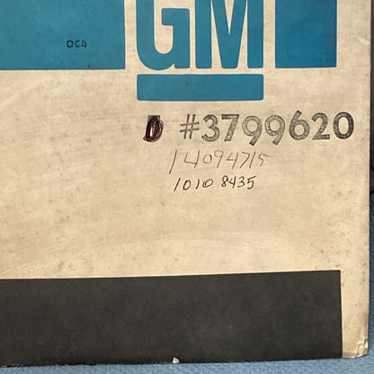 NEW GENUINE GM 3799620 GASKET, ENGINE TIMING COVER (FRONT) GR 0.207