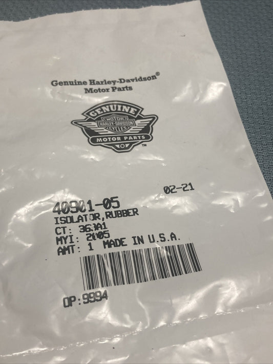 NEW GENUINE HARLEY DAVIDSON 40901-05 ISOLATOR, RUBBER