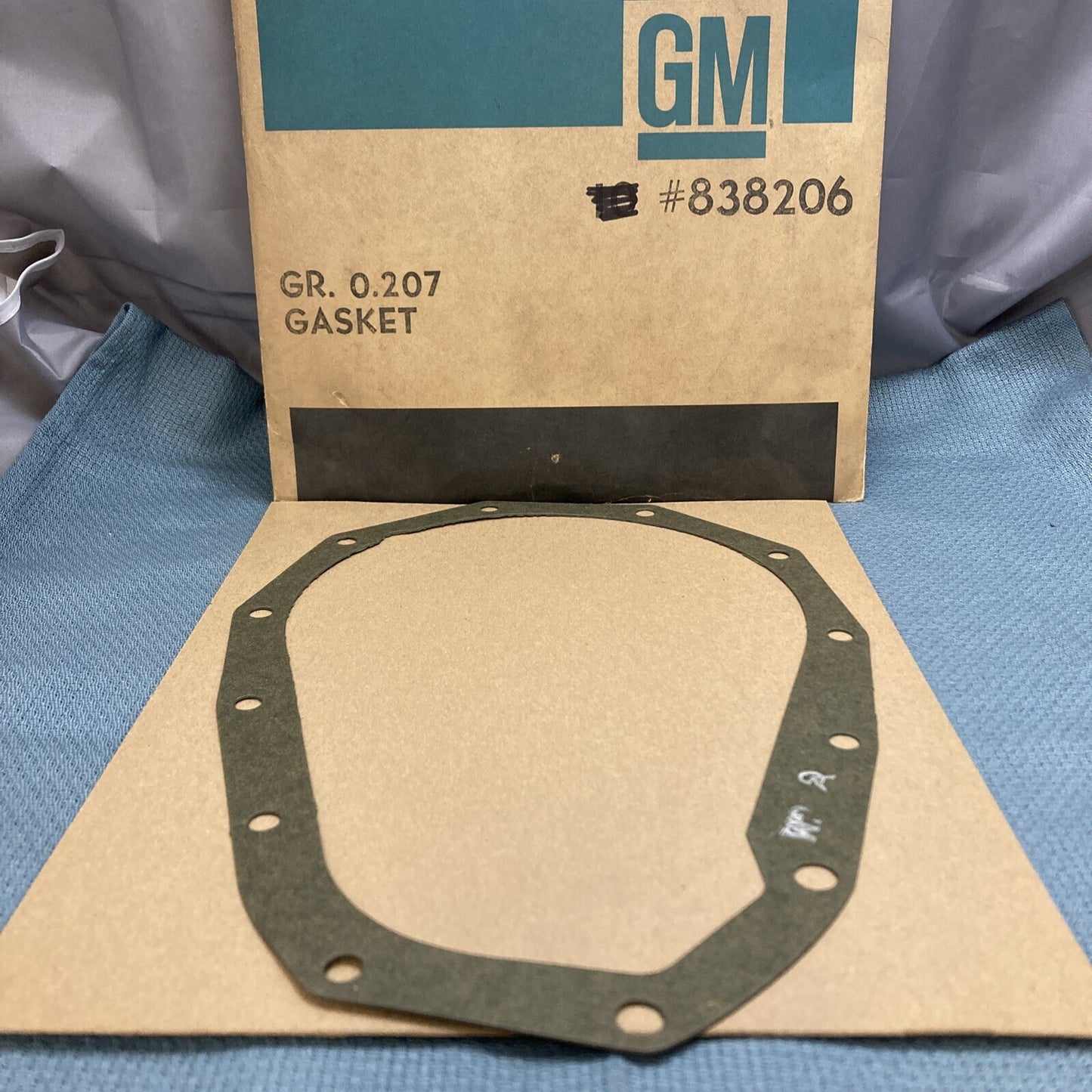 NEW GENUINE GM 838206 GASKET, ENGINE FRONT COVER GR 0.207
