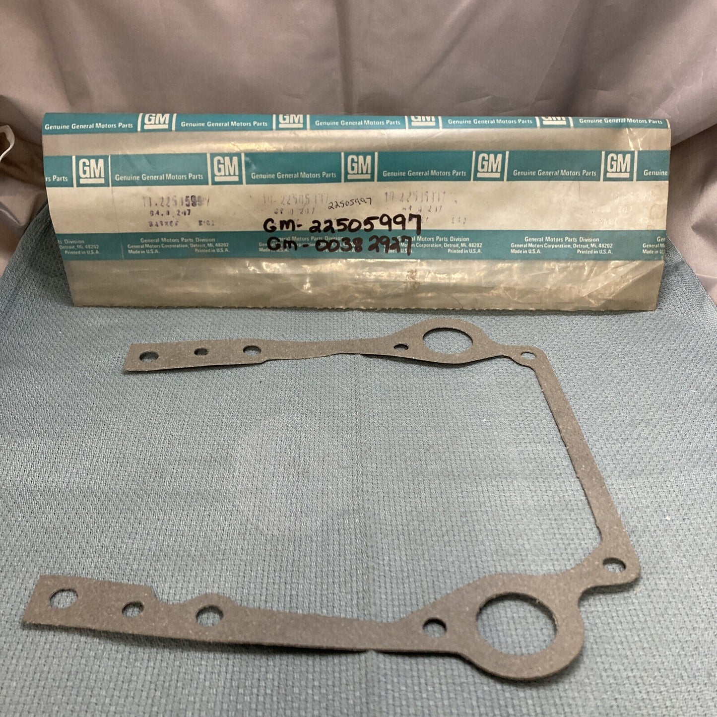 NEW GENUINE GM 22505997 GASKET, CRANKCASE FRONT END COVER GR 0.207