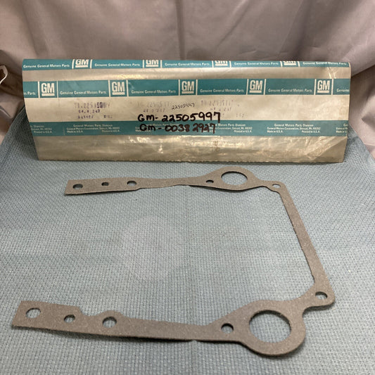 NEW GENUINE GM 22505997 GASKET, CRANKCASE FRONT END COVER GR 0.207