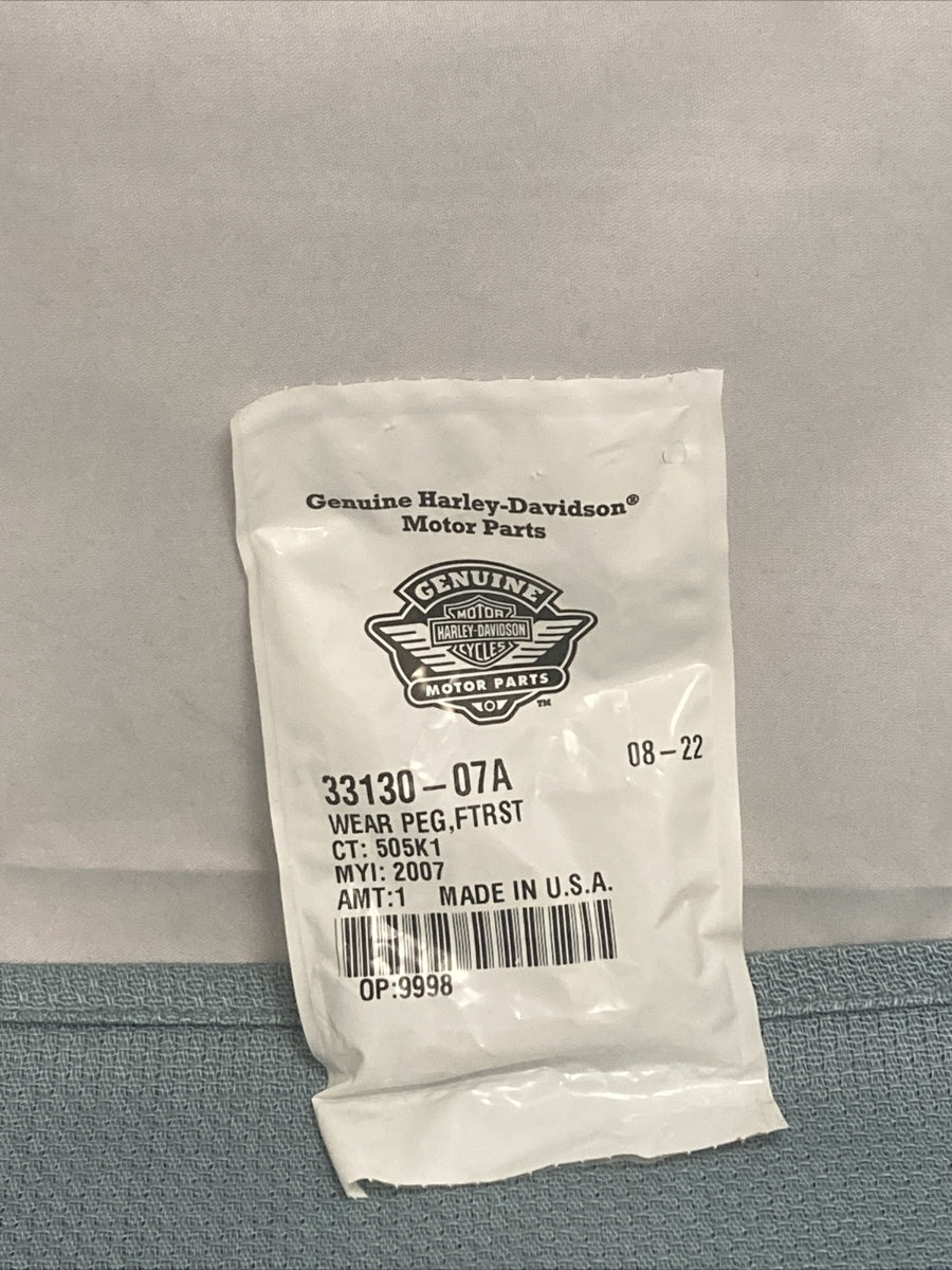 NEW GENUINE HARLEY DAVIDSON 33130-07A WEAR PEG, FTRST