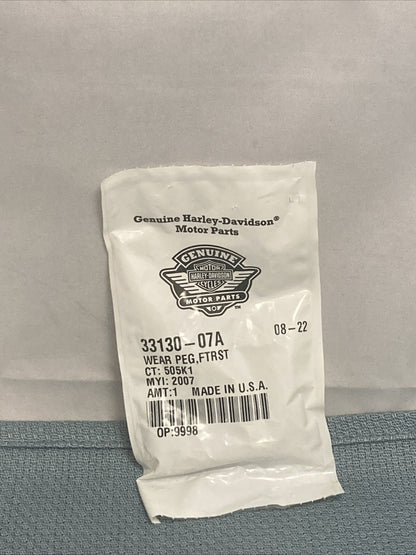 NEW GENUINE HARLEY DAVIDSON 33130-07A WEAR PEG, FTRST