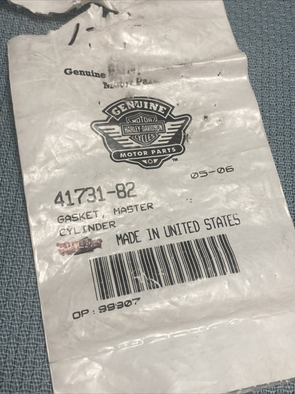 QTY 2 NEW GENUINE HARLEY DAVIDSON 41731-82 GASKET, MASTER CYLINDER