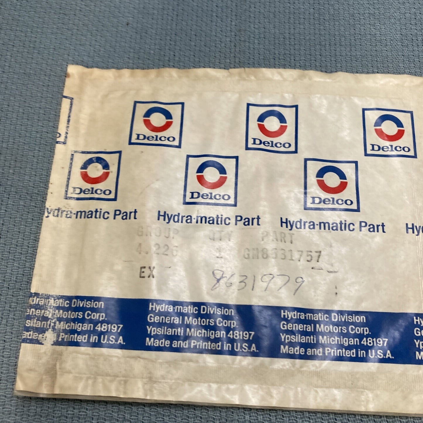 NEW GENUINE ACDELCO/GM 8631757 GASKET KIT, TRANS CVR GR 4.226