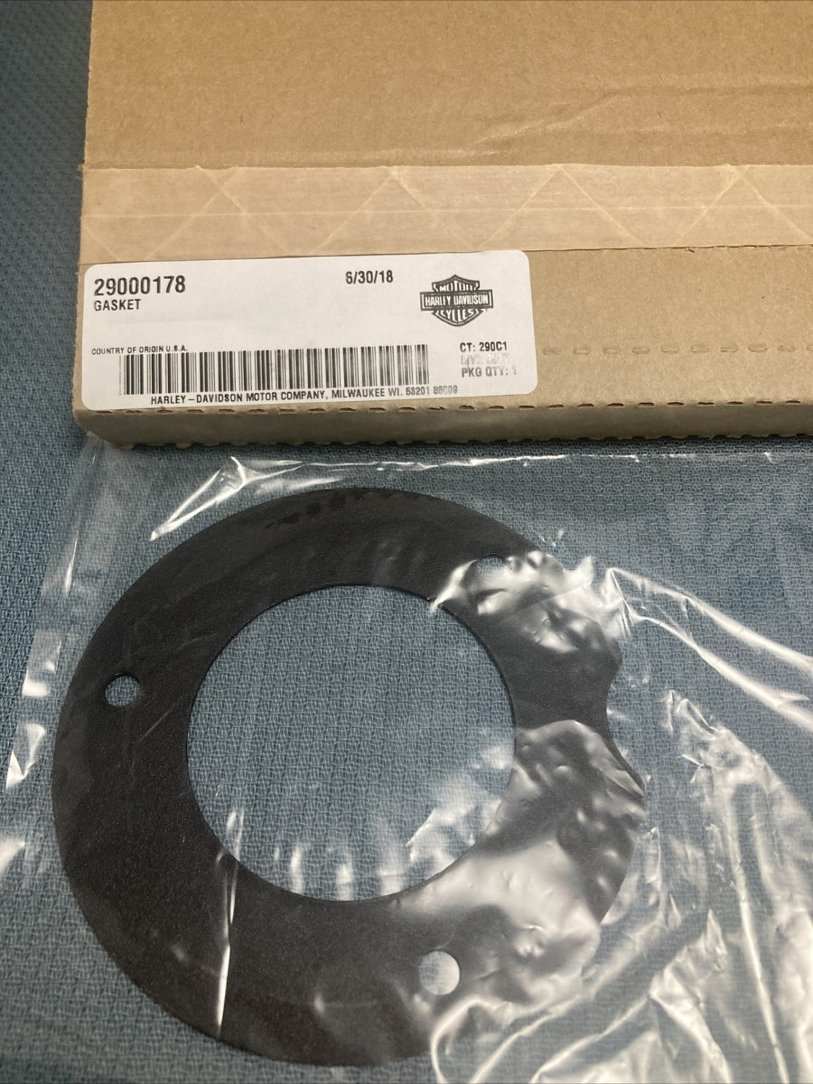 NEW GENUINE HARLEY DAVIDSON 29000178 AIRBOX BP SUB-CMPNT, GASKET