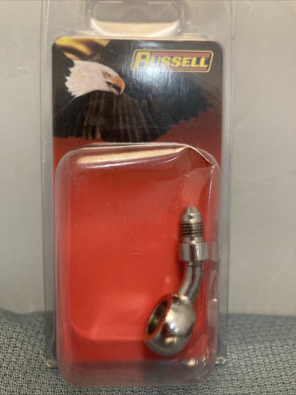 NEW RUSSEL 1742-0130 BANJO 12MMX-3 35 DEGREE CHROME