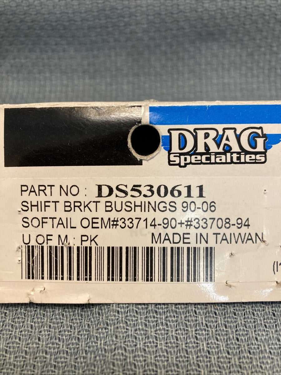 NEW DRAG SPECIALTIES DS530611 Shift Bracket Bushing 33714-90, 33708-94