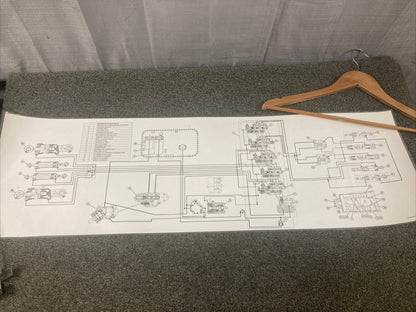NEW GENUINE CATERPILLAR SENR3415-01 SCHEMATIC D8N TRACTOR HYDRAULIC SYSTEM