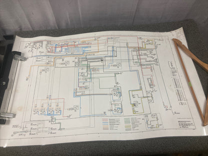 NEW GENUINE CATERPILLAR SENR4237 SCHEMATIC D5H TRACTOR ELECTRICAL SYSTEM