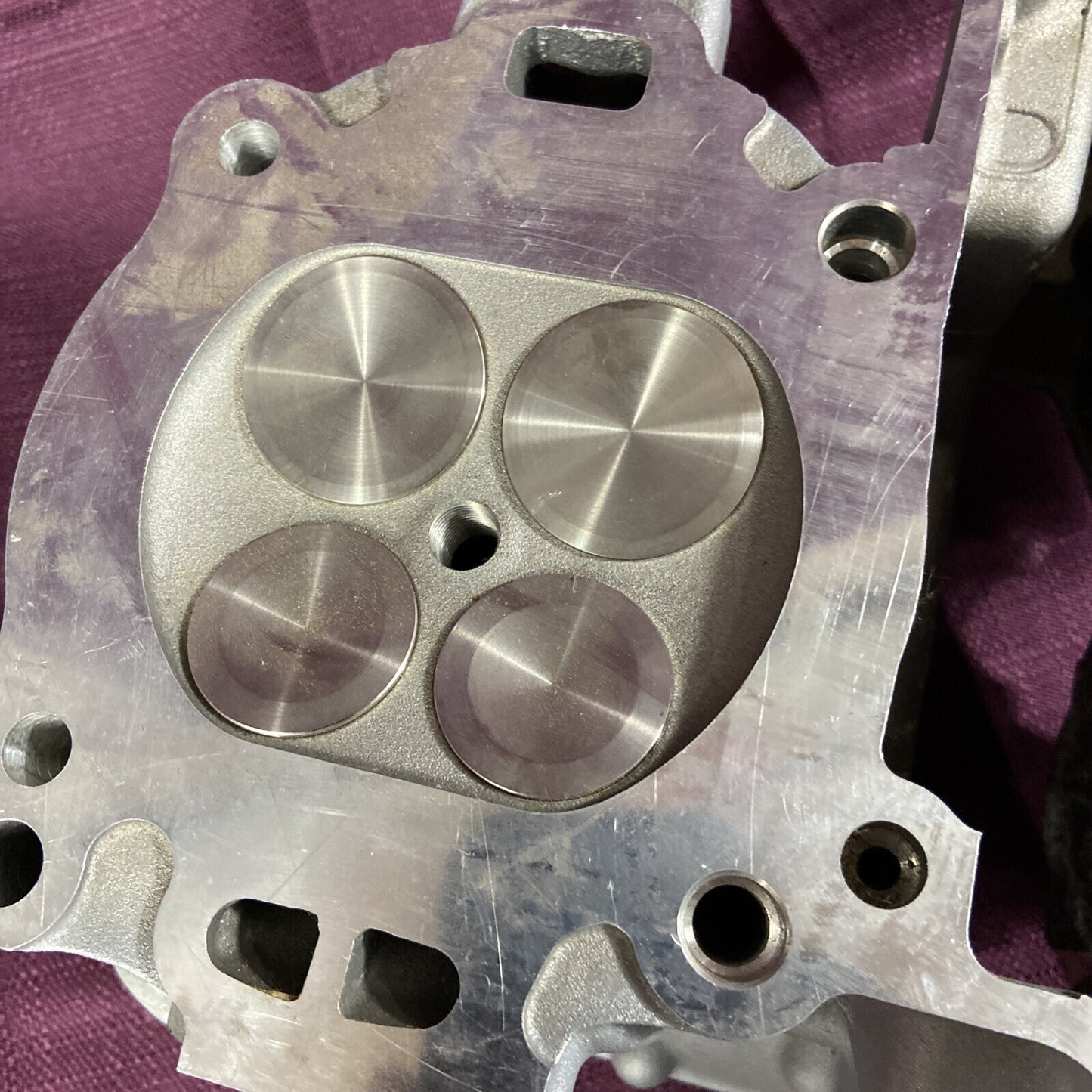 GENUINE HARLEY DAVIDSON 16989-01K V-Rod Rear Cylinder Head Assembled Appears New