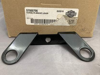 NEW GENUINE HARLEY DAVIDSON 57000756 FAIRING,FR,BRACKET,LOWER