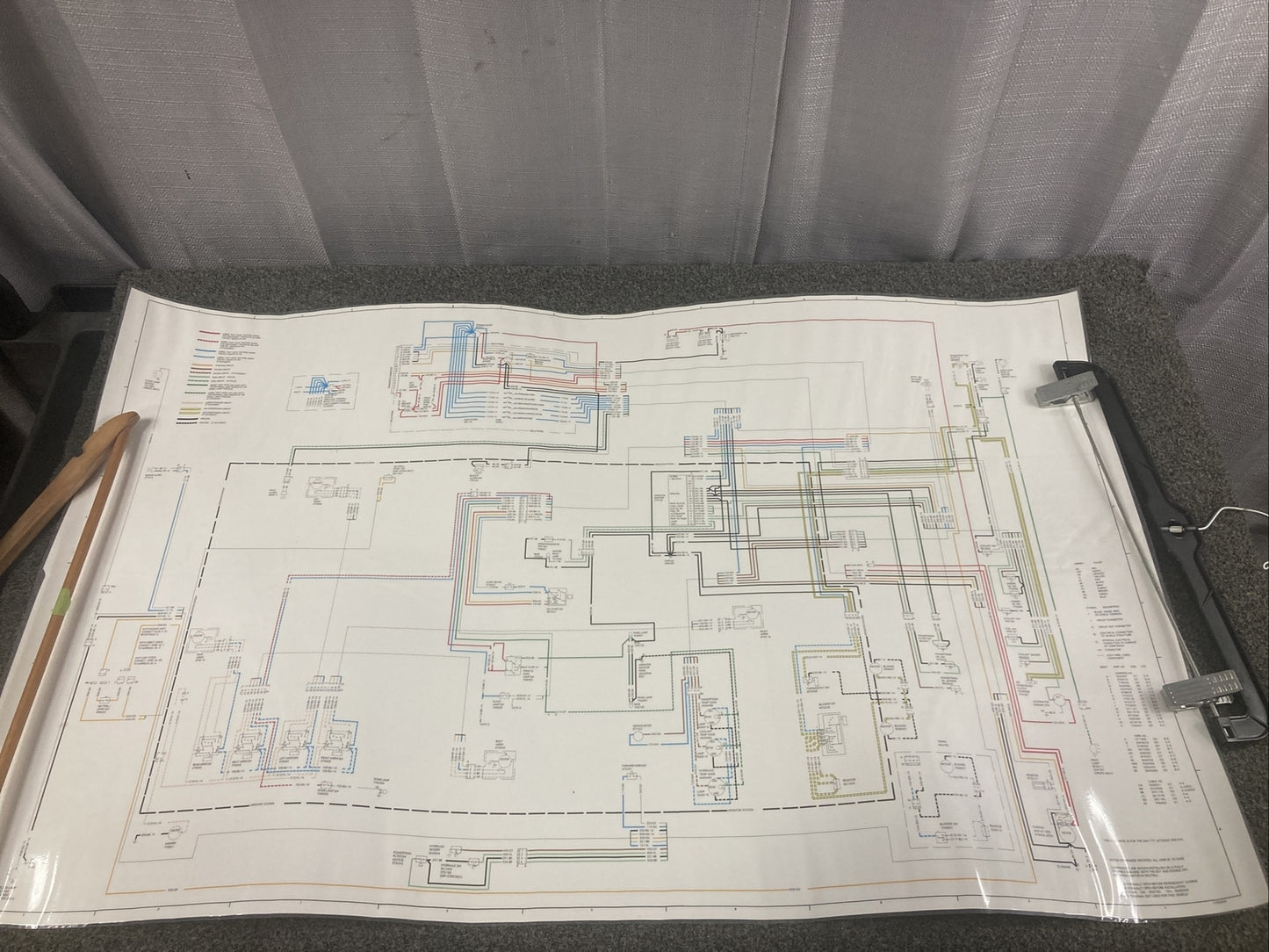 NEW CATERPILLAR SENR4236-01 SCHEMATIC D6H/D6H SERIES II TRACTOR ELECTRIC SYSTEM