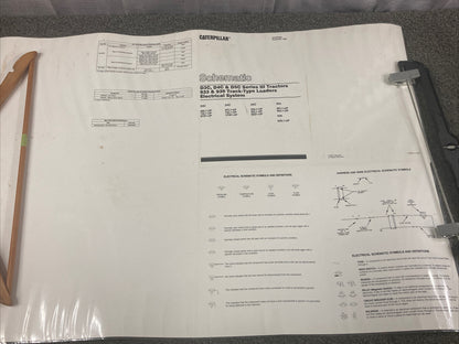 NEW CATERPILLAR SENR5356 SCHEMATIC D3C/D4C/D5C SERIESIII TRACTOR 933/939 LOADER