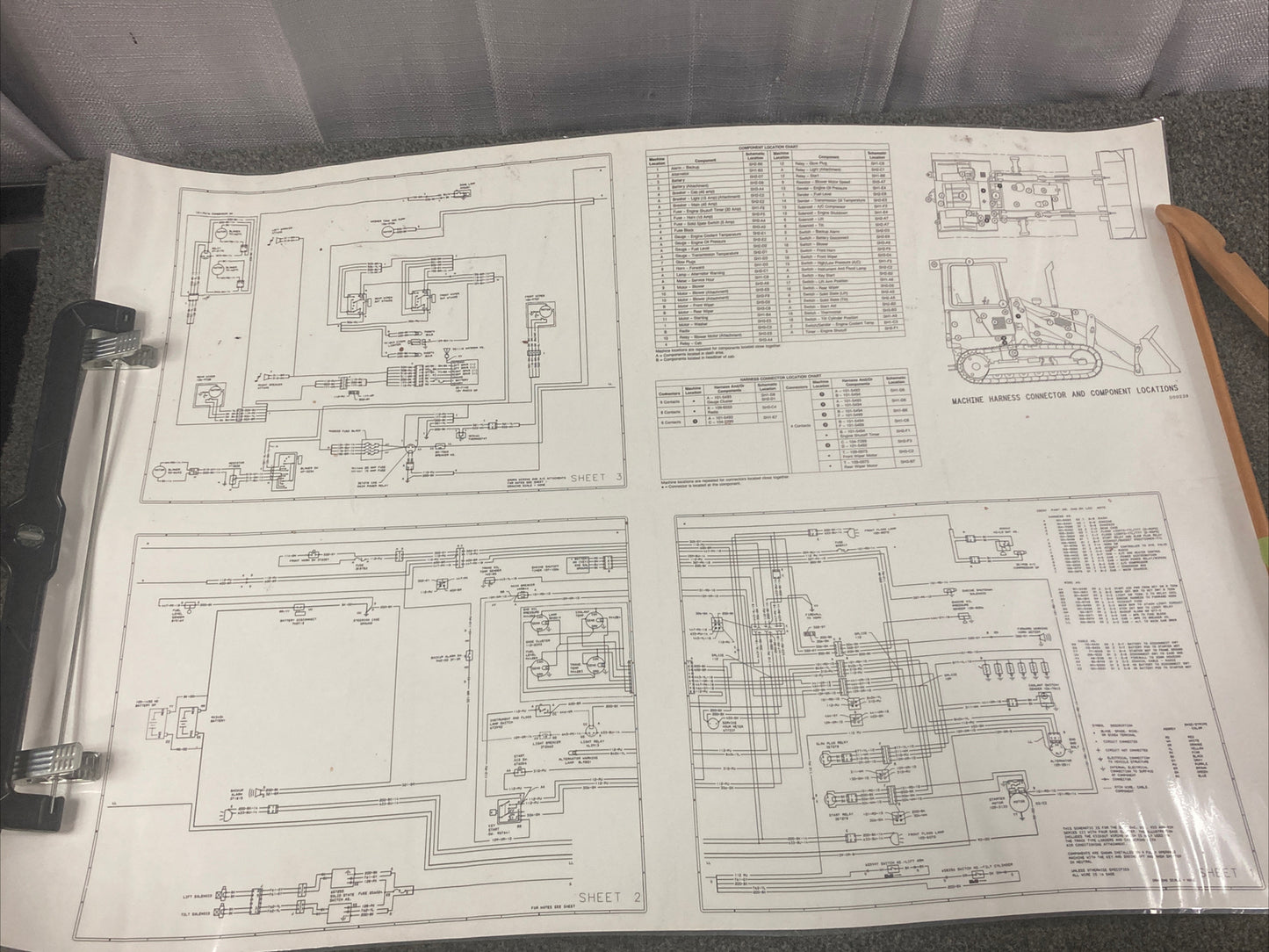 NEW CATERPILLAR SENR5356 SCHEMATIC D3C/D4C/D5C SERIESIII TRACTOR 933/939 LOADER