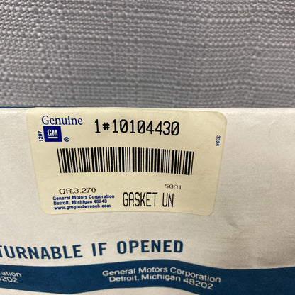 NEW GENUINE GM 10104430 GASKET UNIT, INLET MANIFOLD PLENUM (FREE OF ASBESTOS)