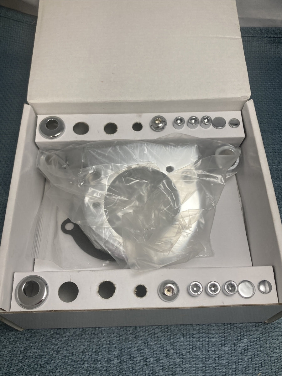 NEW HARLEY DAVIDSON M-BB-2004 BREATHER 08 UP BIG TWIN CHROME, INCOMPLETE KIT
