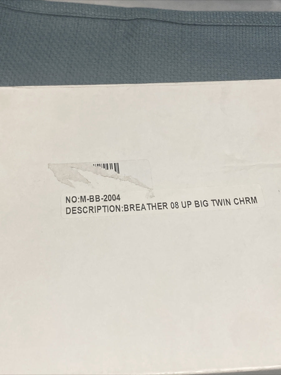 NEW HARLEY DAVIDSON M-BB-2004 BREATHER 08 UP BIG TWIN CHROME, INCOMPLETE KIT