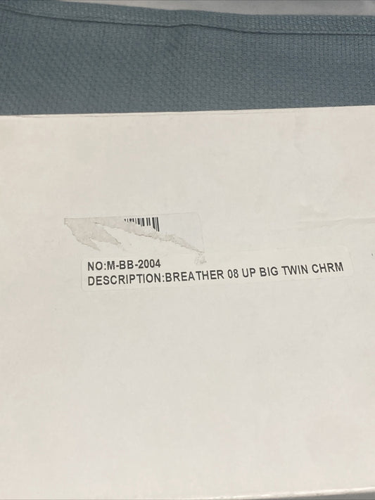 NEW HARLEY DAVIDSON M-BB-2004 BREATHER 08 UP BIG TWIN CHROME, INCOMPLETE KIT